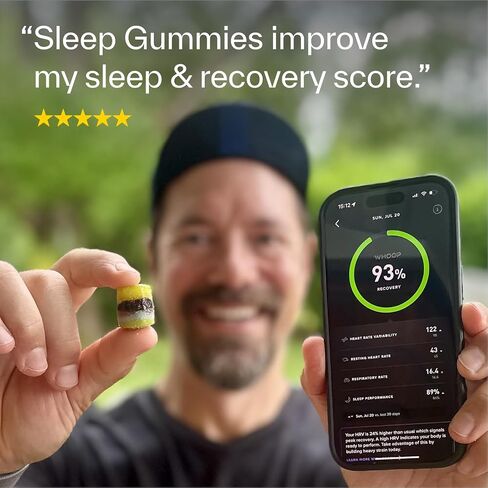 Elo Sleep Gummies | Magnesium, L-Theanine & Low Dose Melatonin for Optimized Sleep Score | Sugar-Free, Non-Groggy Formula | 28 Night Supply in Saudi Arabia