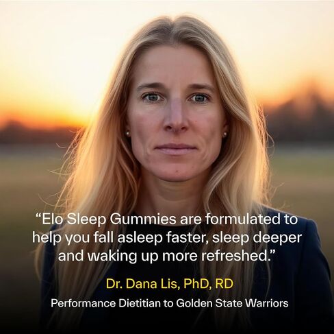Elo Sleep Gummies | Magnesium, L-Theanine & Low Dose Melatonin for Optimized Sleep Score | Sugar-Free, Non-Groggy Formula | 28 Night Supply in Saudi Arabia