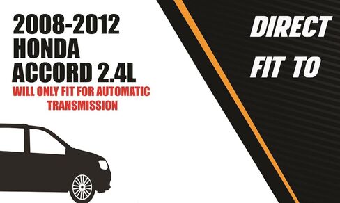 العادم الشمالي الشرقي | أنبوب مرن أمامي من الفولاذ المقاوم للصدأ متوافق مع Honda Accord 2008-2012 2.4L | ناقل حركة أوتوماتيكي | تتضمن الحشيات المجانية والشماعات ومجموعة مسامير الزنبرك والمسامير والصواميل in Saudi Arabia