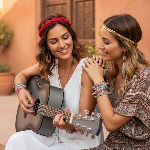 30Pcs Friendship Braided Bracelet, Woven Rope Bracelet, Wrap Friendships Bracelets for Women Men Bracelets String, Adjustable Boho Braided Friendship Anklets Birthday Gifts Party Favors in Saudi Arabia