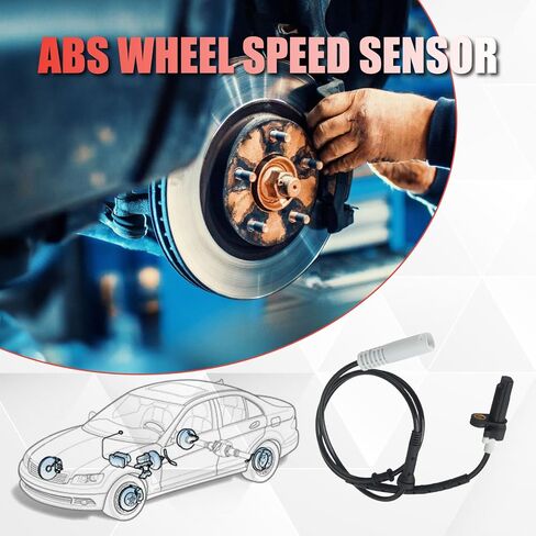 ALS461 مستشعر سرعة العجلات الخلفية ABS متوافق مع 750iL 1995-1998 5.4L V12 740i 740iL 1995-1998 4.0L 4.4L V8 in Saudi Arabia