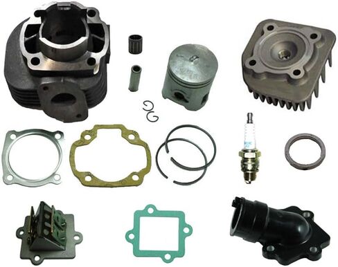 Big Bore 70CC 2 Stroke Cylinder Rebuild Top End Kit, fits the Yamaha Zuma 50 2-Stroke (2002-2011) in Saudi Arabia