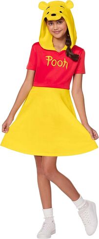 Spirit Halloween Disney Kids Winnie the Pooh Dress Costume | Officially Licensed | Pooh Bear Costume in Saudi Arabia