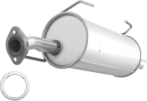Rear Muffler w Gasket Replacement Parts For Nissan Versa 1.8L 2007 2008 2009 2010 2011 2012 Hatchback in Saudi Arabia