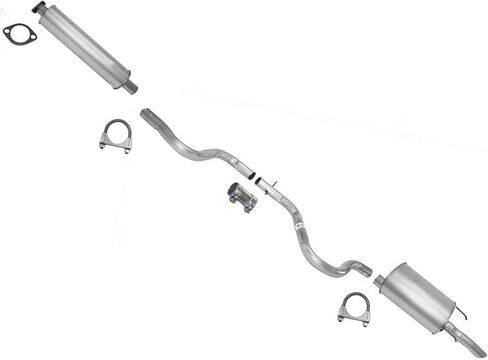 Replacement Parts For 2003 2004 2005 Chevrolet Impala 3.4L & 3.8L Muffler Tail Pipe Exhaust System in Saudi Arabia