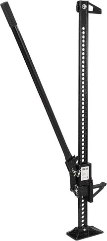 Farm Jack, 48 Inch Ratcheting Off Road Utility High Lift Jacks, 3 Ton (6600 Lb) Capacity Farm Jack for Tractor Truck Car Jeep, Black (48 in) in Saudi Arabia
