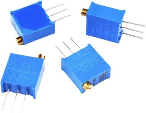 500 قطعة/الوحدة 3296X 14 القيم 100R إلى 2M أوم Trimpot الانتهازي الجهد 10% المقاومة التسامح (3296X 501-500R أوم) in Saudi Arabia
