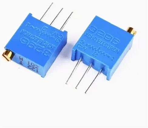 500 قطعة/الوحدة 3296X 14 القيم 100R إلى 2M أوم Trimpot الانتهازي الجهد 10% المقاومة التسامح (3296X 501-500R أوم) in Saudi Arabia