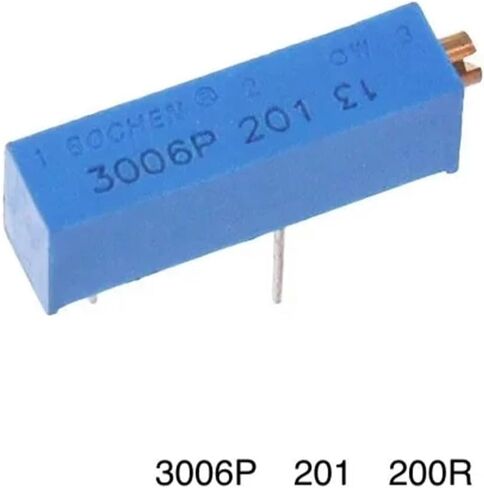 500pcs/lot 3006P 13 Values 100R to 1M Ohm Trimpot Trimmer Potentiometer 10% Resistance Tolerance(502 5K) in Saudi Arabia