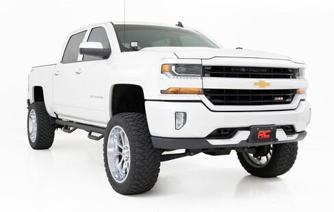 مجموعة مصابيح خندق LED سبوت 2 بوصة من Rough Country لسيارة 2014-2018 Chevy Silverado - 71052 in Saudi Arabia