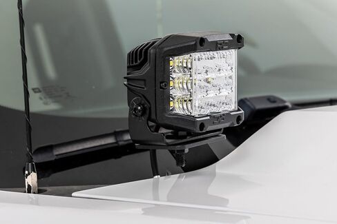 مجموعة مصابيح خندق LED سبوت 2 بوصة من Rough Country لسيارة 2014-2018 Chevy Silverado - 71052 in Saudi Arabia