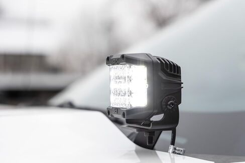 مجموعة مصابيح خندق LED سبوت 2 بوصة من Rough Country لسيارة 2014-2018 Chevy Silverado - 71052 in Saudi Arabia