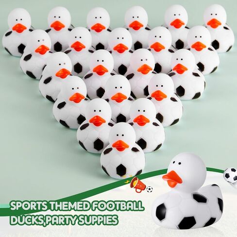 24 Pieces Baseball Rubber Ducks Mini Ducks Yellow Rubber Ducky Bath Toys Baseball Party Favors for Bathtub Gift Classroom Summer Beach Pool Activity Carnival Game in Saudi Arabia