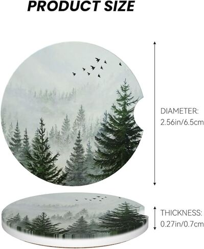 الوردي القوس الحب القلب حامل كأس السيارة كوستر 2 حزمة الوقايات سيارة السيراميك ماصة لحاملي الكأس اكسسوارات السيارات الداخلية للنساء الرجال العالمي المضادة للانزلاق قاعدة الفلين كأس الوقايات مع الشق الإصبع in Kuwait