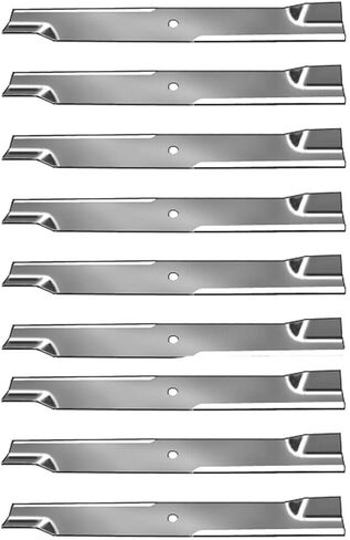 قطع غيار عامة لجرار شاحنة موتو السيارات OEM لـ 103-6404 (9-Pack) شفرة جزازة مسننة تناسب Exmark LAZER Z LAZER Z Next Mod-JZ985-35831، أسود in Saudi Arabia