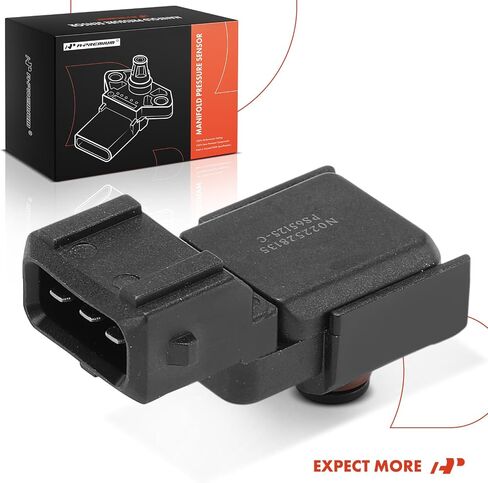 A-Premium Fuel Injection Pressure Sensor [3 Blades] Compatible with Mitsubishi Outlander 2007-2016, Mirage 2014-2015, Lancer 2008-2016, Eclipse 2006-2011, Galant, Endeavor, Outlander Sport, RVR in Saudi Arabia