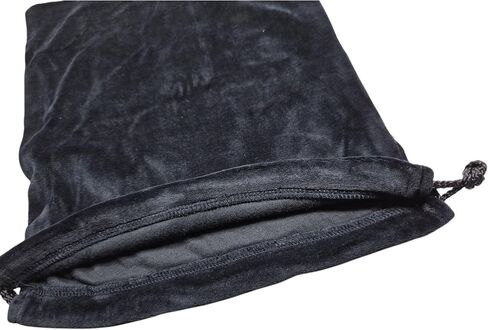 حقيبة Blue Velvet Cremains - متوسطة (7 بوصة × 9 بوصة) - مصممة للاستخدام داخل الجرة - تتضمن كيسًا بلاستيكيًا قابلاً للإغلاق من أجل احتواء الرماد بشكل آمن in Kuwait