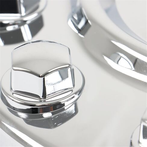 labwork 1 Piece Front Wheel Chrome Center Hub Cap Cover Hubcap Replacement for Ram 4500 5500 2011-2018 in Saudi Arabia