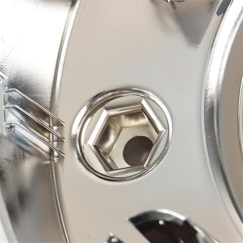 labwork 1 Piece Front Wheel Chrome Center Hub Cap Cover Hubcap Replacement for Ram 4500 5500 2011-2018 in Saudi Arabia