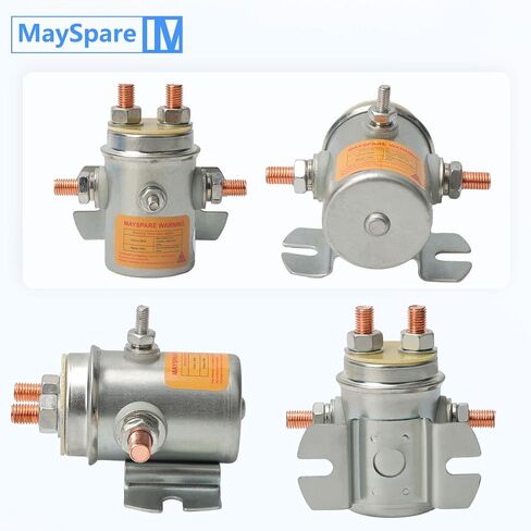 MaySpare مرحل الملف اللولبي للخدمة المستمرة يحتاج إلى كسر 24063 24 فولت الملف اللولبي لعربات الجولف، ونش، الملف اللولبي SPST البحري الثقيل in Saudi Arabia