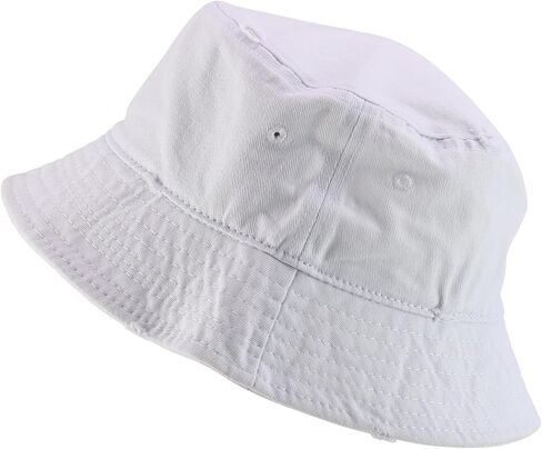 Trendy Apparel Shop Pigment Dyed Cotton Distressed Vintage Short Brim Bucket Hat in Saudi Arabia