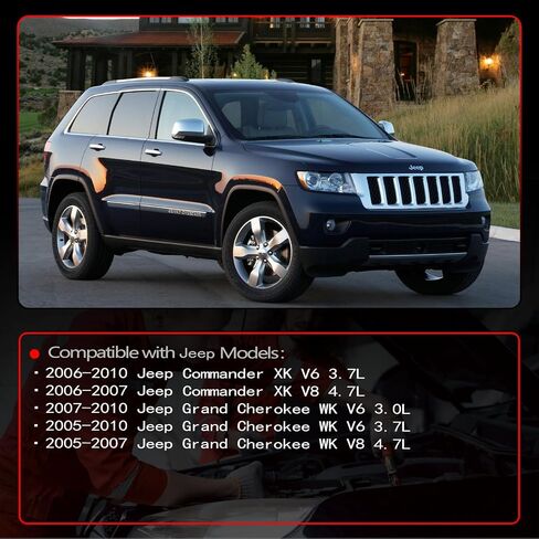 Air Intake Hose w/Clamps Fit For 2005-2010 Jeep Grand Cherokee WK Series,2006-2010 Jeep Commander XK Series 696080 in Saudi Arabia