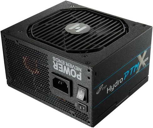FSP Hydro PTM X PRO 1200W 80 Plus Platinum Full Modular ATX 3.0 PCIe Gen 5. W/ 12VHPWR كابل مزود الطاقة حجم صغير (HPT3-1200M-GEN5) in Kuwait