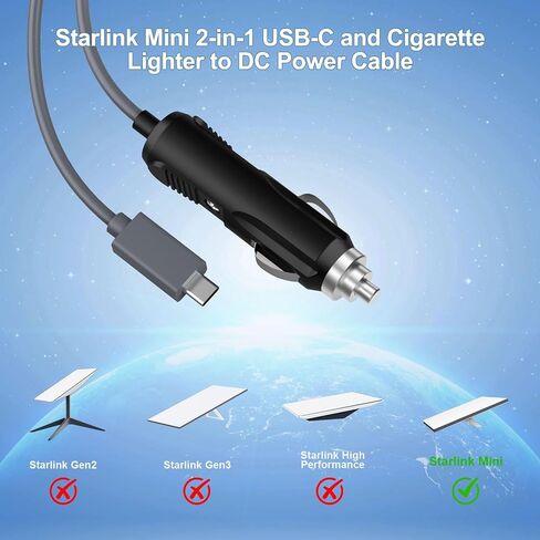 Gen 2 Adapter Starlink Ethernet Adapter for V2 Rectangle Dish Satellite Internet–RJ45 Gigabit Ethernet Adapter for Fast & Stable Network Connection(Grey)Compatible with Starlink Actuated Gen 2 in Saudi Arabia