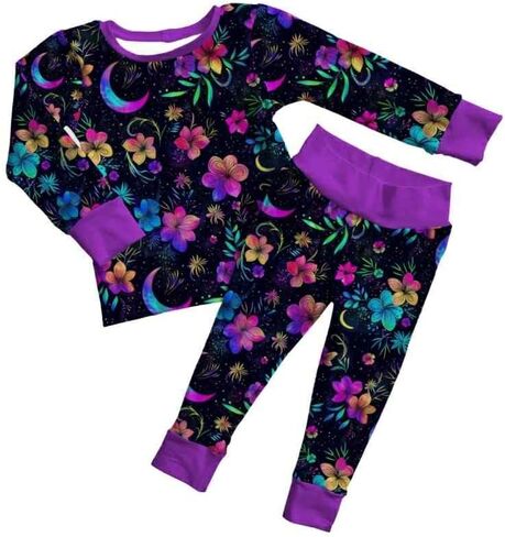 MamaLady Bamboo Pajama Sets, Baby Boy and Baby Girl, Toddler Pajamas, Two Way Zipper on Zippy, Two Piece Pajamas in Saudi Arabia