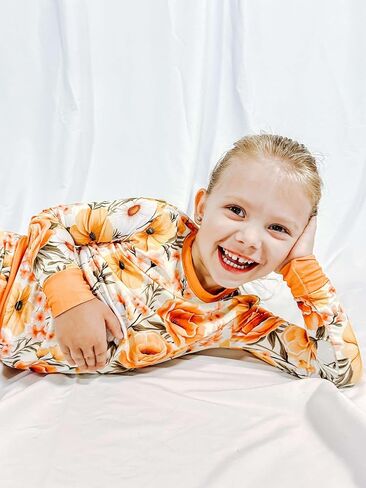 MamaLady Bamboo Pajama Sets, Baby Boy and Baby Girl, Toddler Pajamas, Two Way Zipper on Zippy, Two Piece Pajamas in Saudi Arabia