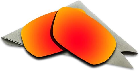 Polarized Lenses Replacement for Oakley Style Switch Fire Red Mirrored in Saudi Arabia