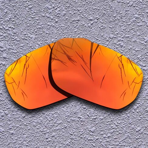 Polarized Lenses Replacement for Oakley Style Switch Fire Red Mirrored in Saudi Arabia