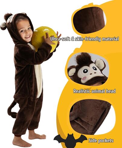Seawhisper Halloween Animal Cosplay Costume for Kids Baby Onesie 12M-9 in Kuwait