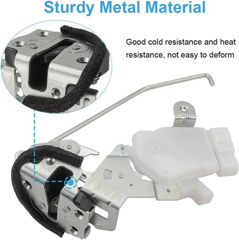 Rear Tailgate Lock Trunk Latch Actuator Compatible with Toyota FJ Cruiser 2007-2014 4.0L V6 Replacement for 6911035071 6911035070 69110-35071 69110-35070 in Saudi Arabia