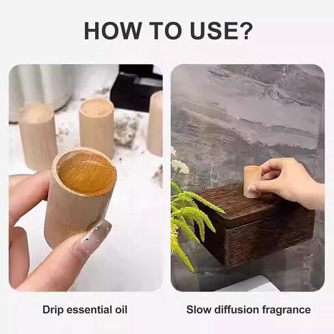 موزع روائح الزيوت العطرية الخشبي، موزع عطور، يحتفظ بالعطور، عطر يدوم طويلاً للمنزل، الحمام، المكتب، الخزانة، خزانة الأحذية، المرحاض، السيارة، غرفة اليوغا، غرفة الساونا (6) in Kuwait
