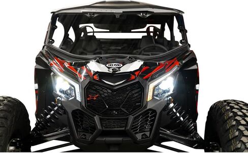 TUSK Plug and Play UTV Signal & Horn Kit with Accent Lights Compatible with Can-Am Maverick X3 Max X RS Turbo RR 72 Inch 2020-2024/X3 X RC Turbo RR 64 Inch 2022-2024 in Saudi Arabia