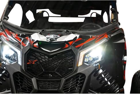 TUSK Plug and Play UTV Signal & Horn Kit with Accent Lights Compatible with Can-Am Maverick X3 Max X RS Turbo RR 72 Inch 2020-2024/X3 X RC Turbo RR 64 Inch 2022-2024 in Saudi Arabia