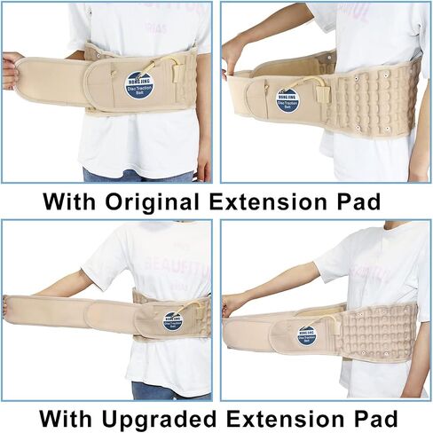 HONGJING 15.7" Extension Strap for Extending Decompression Belt to Fit Waist Sizes up to 60" in Saudi Arabia