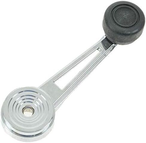 Driver & Passenger Side Window Crank Handle Set Chrome & Black Compatible with 1980-1986 Ford Bronco 1973-1977 F-100 1975-1977 F-150 F-250 F-350 in Kuwait