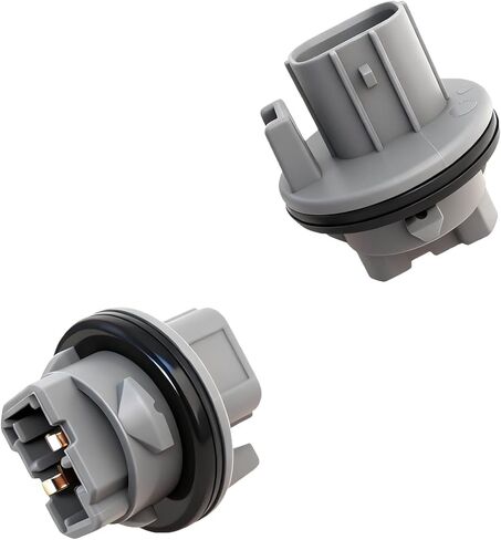 2pcs 33302-S5A-A01 T20 Turn Signal Brake Tail Light Bulb Socket Plug Connector for Honda CR-V Civic Odyssey Element Crosstour for Acura TL TSX RDX – Lamp Holder Replacement OE# 33302S5AA01 in Saudi Arabia