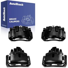 ملاقط الفرامل الأمامية والخلفية من أوتو شاك باللون الأحمر | استبدال 2011-2018 رام 1500 | 4-جهاز كمبيوتر in Kuwait