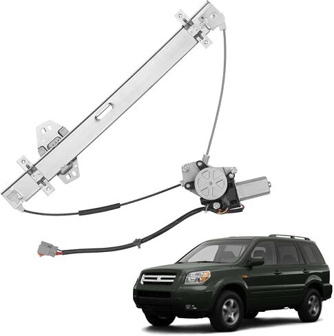 munirater Front Driver Side Power Window Regulator with Motor Replacement for Pilot 2003-2008 in Saudi Arabia