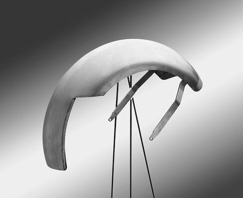 Raw Steel 8.5" Wide Custom Rear Fender With Supports Fits For Motorcycle Rigid Frame in Saudi Arabia