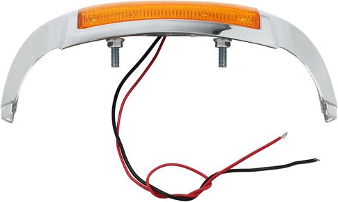 TCMT Front LED Fender Tip Amber Light Fit For Harley Electra Glide Ultra Limited FLHTK 2014-2023 Ultra Classic 2014-2019 Ultra Limited Low FLHTKL 2015-2019 Tri Glide Ultra Classic FLHTCUTG 2014-2023 in Saudi Arabia