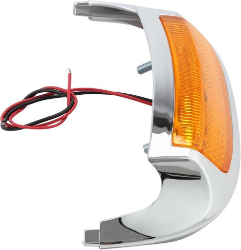 TCMT Front LED Fender Tip Amber Light Fit For Harley Electra Glide Ultra Limited FLHTK 2014-2023 Ultra Classic 2014-2019 Ultra Limited Low FLHTKL 2015-2019 Tri Glide Ultra Classic FLHTCUTG 2014-2023 in Saudi Arabia