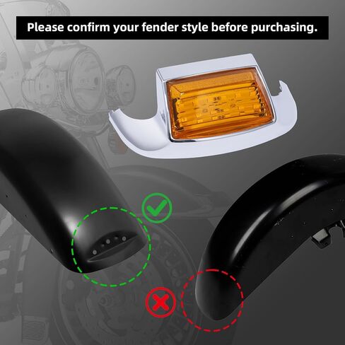 ضوء كهرماني LED أمامي من TCMT مناسب لـ Harley Electra Glide Ultra Limited FLHTK 2014-2023 Ultra Classic 2014-2019 Ultra Limited Low FLHTKL 2015-2019 Tri Glide Ultra Classic FLHTCUTG 2014-2023 in Saudi Arabia