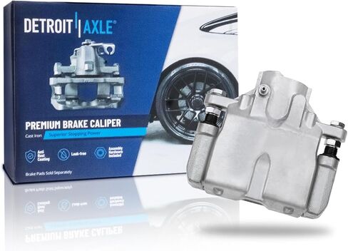 Detroit Axle - Rear Right Brake Caliper for 2004-2009 Cadillac SRX Disc Brake Caliper with Bracket 2005 2006 2007 2008 Replacement Brake Caliper Assembly in Saudi Arabia