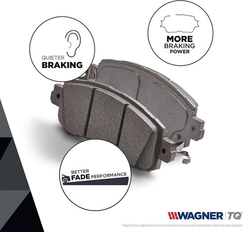 مجموعة وسادات فرامل قرص السيراميك من Wagner ThermoQuiet QC888A in Saudi Arabia