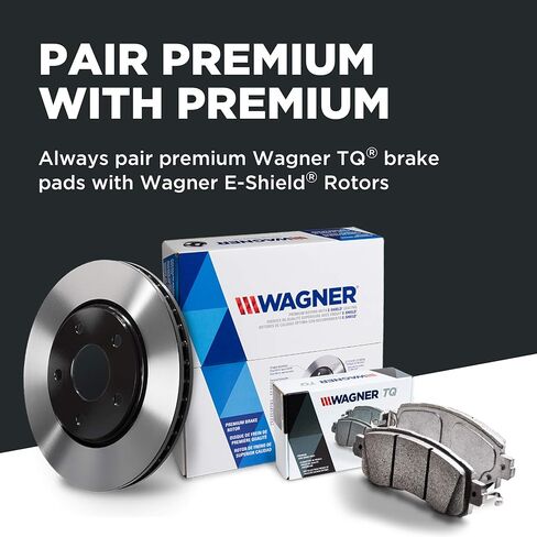 مجموعة وسادات فرامل قرص السيراميك من Wagner ThermoQuiet QC888A in Saudi Arabia