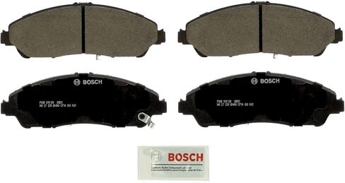 مجموعة وسادات فرامل قرص السيراميك الفاخرة من BOSCH BC1723 - متوافقة مع مجموعة مختارة من Acura MDX؛ هوندا بايلوت، ريدجلاين؛ أمام in Saudi Arabia